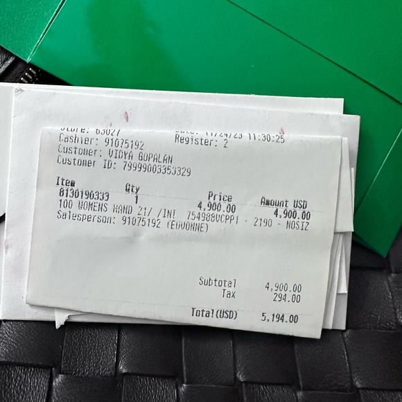 Bottega Veneta dark brown MEDIUM SARDINE LEATHER TOP HANDLE BAG - Picture 7 of 12